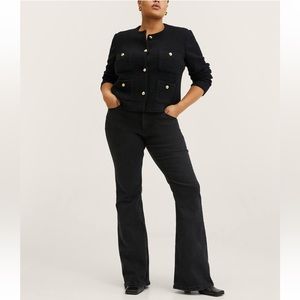 MANGO
Cotton Blend Tweed Jacket